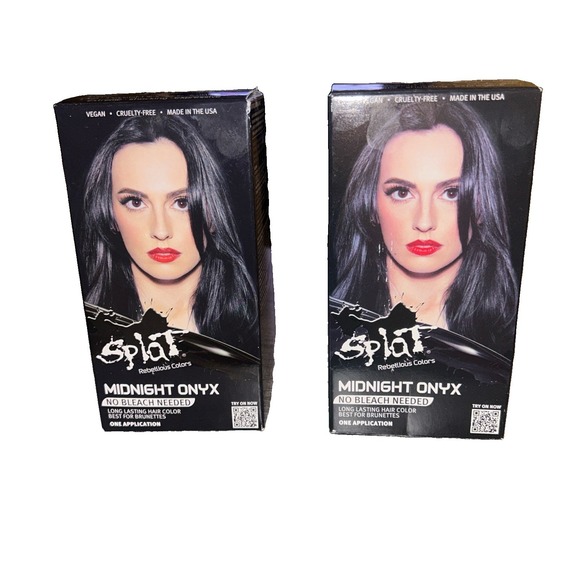 Splat Other - Lot Of 2: Splat Midnight ONYX Semi Permanent Hair Dye Kit
